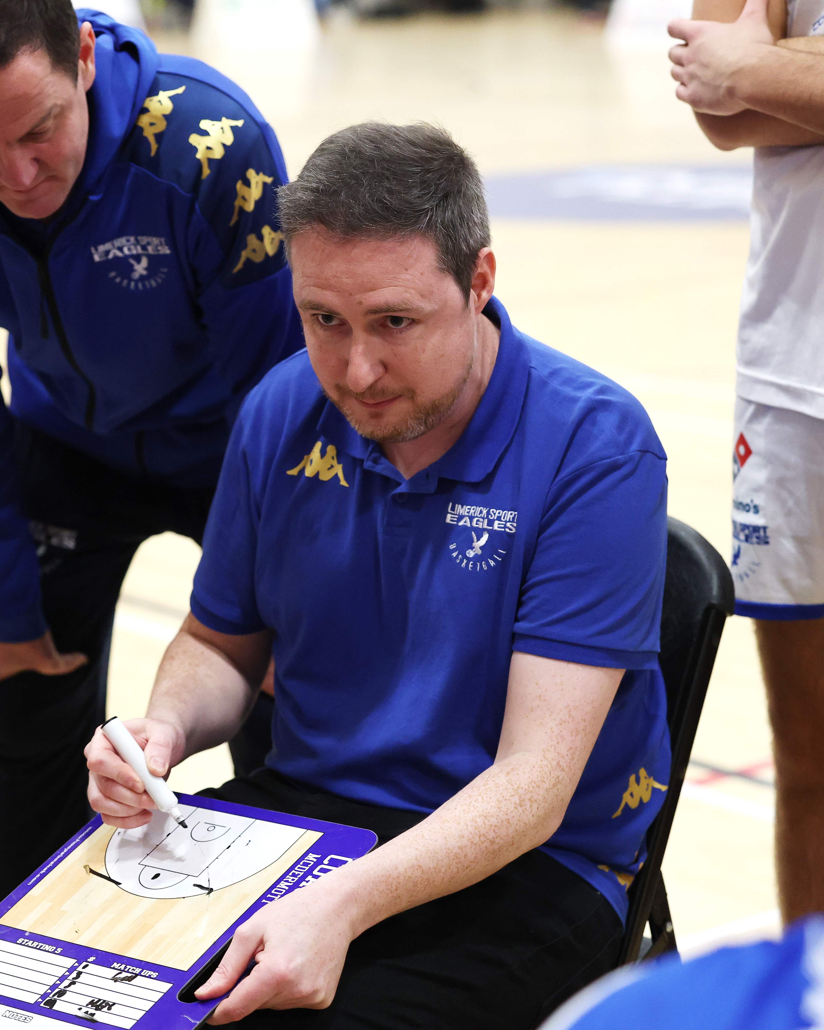 Eagles head coach Niall McDermott