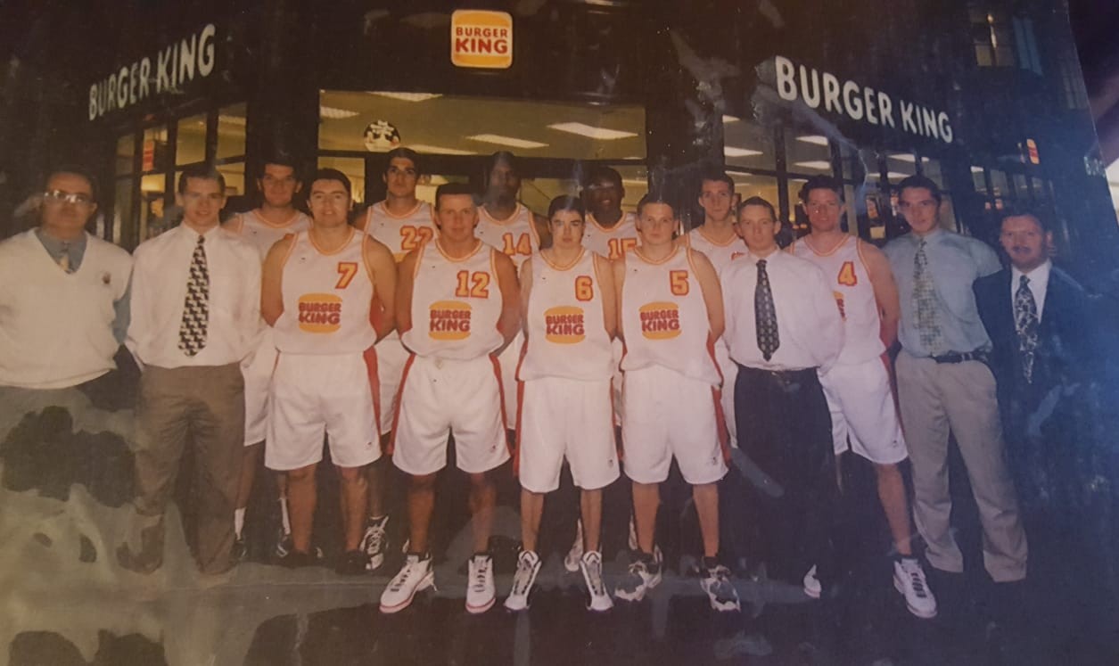 Burger King Limerick squad in their sponsored jerseys