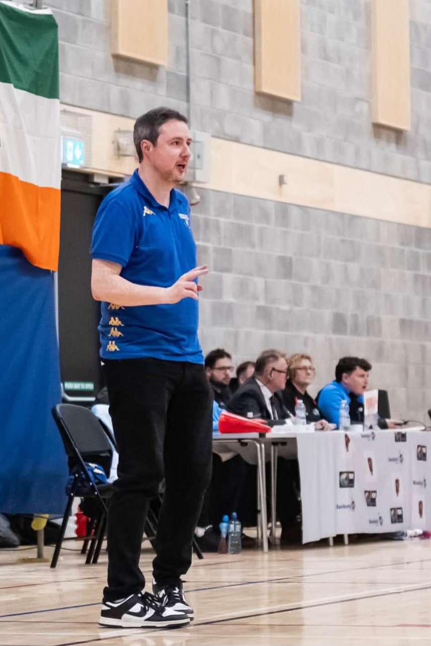 Eagles head coach Niall McDermott